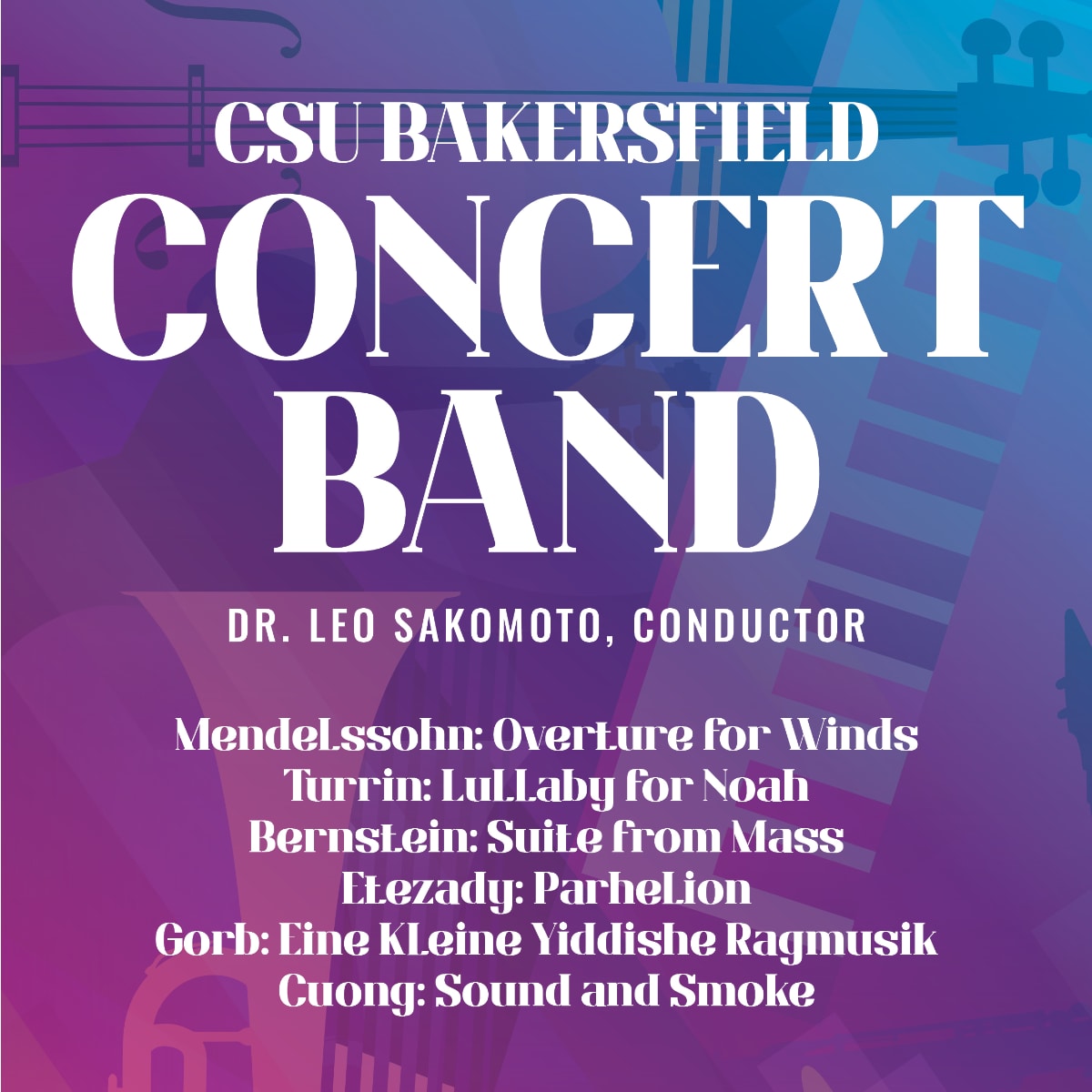 CSUB Concert Band Spring Concert 2023