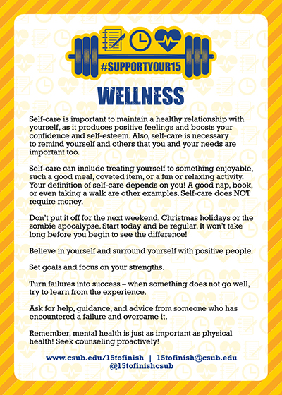 wellness flyer