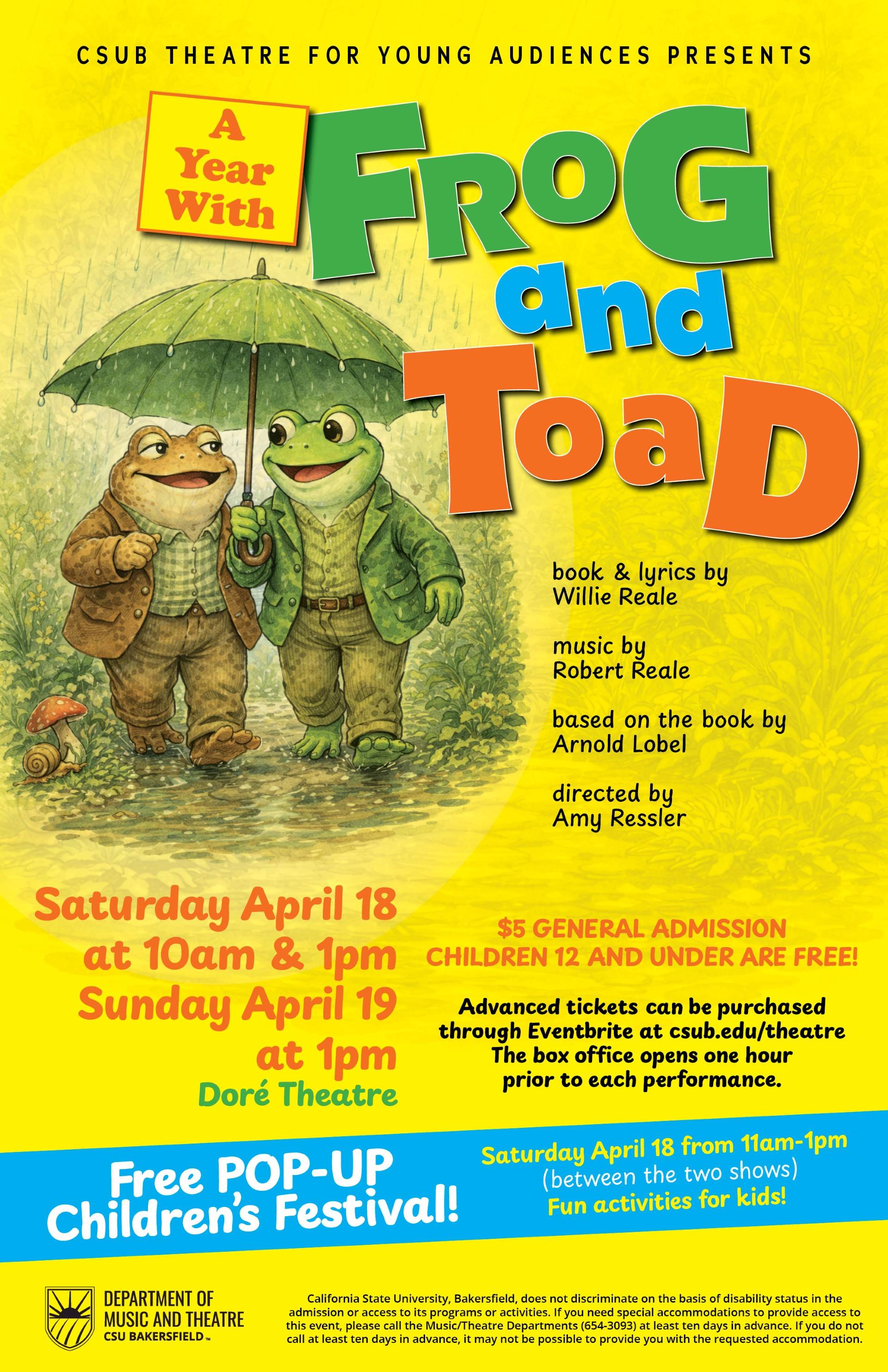 Frog and toad Flier