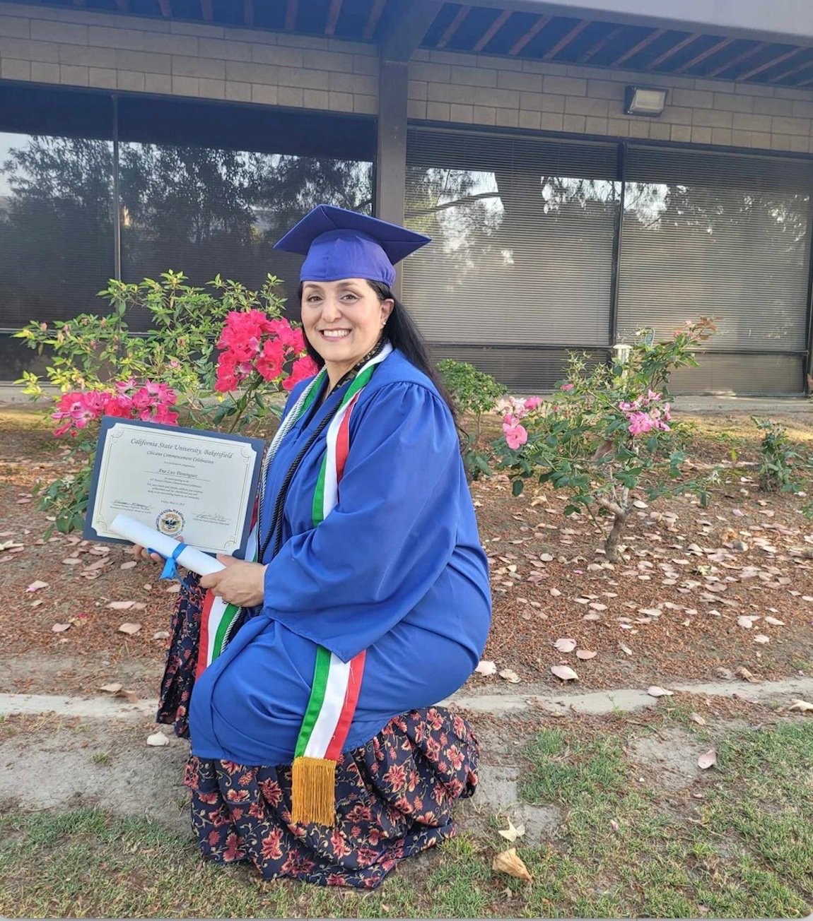 Scholarship recipient Ana Dominguez