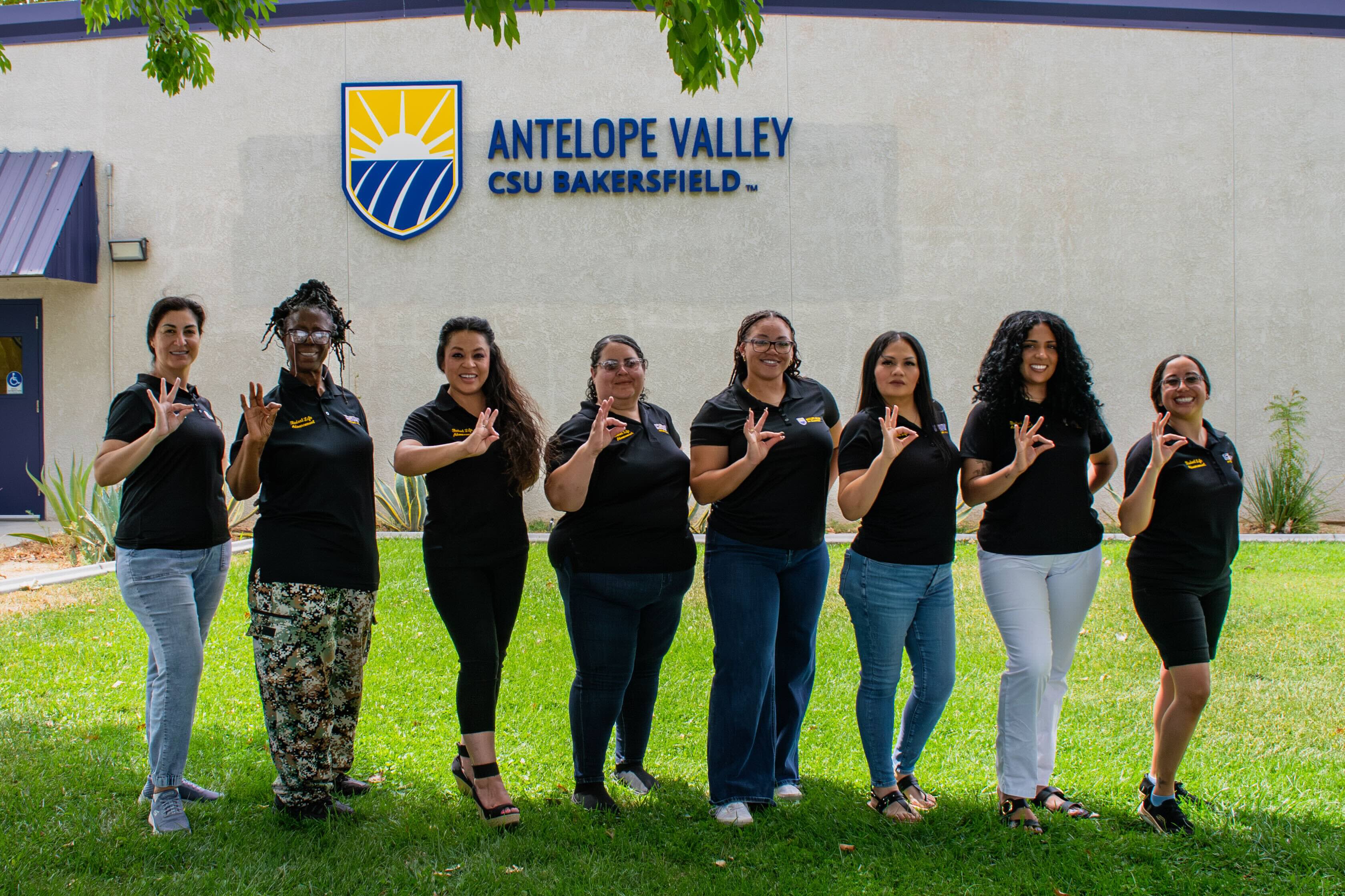 SLAC Club members showing runner pride
