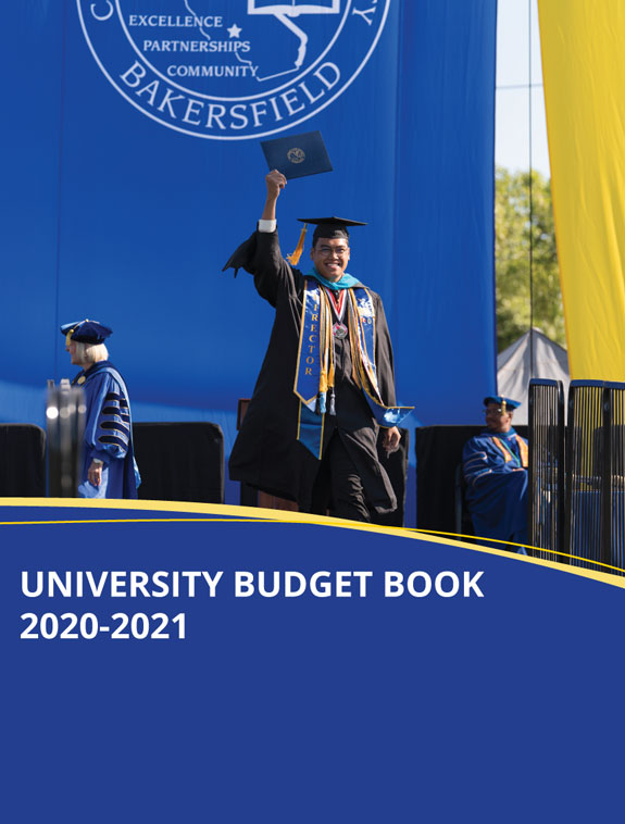 University Budget Book 2020-21