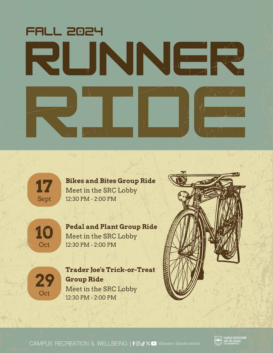 Fall 2024 'Runner Ride Full Schedule