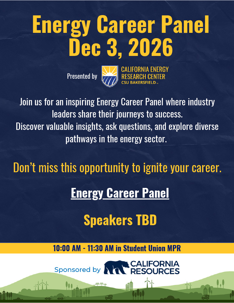 CRC Energy Series Careers Panel