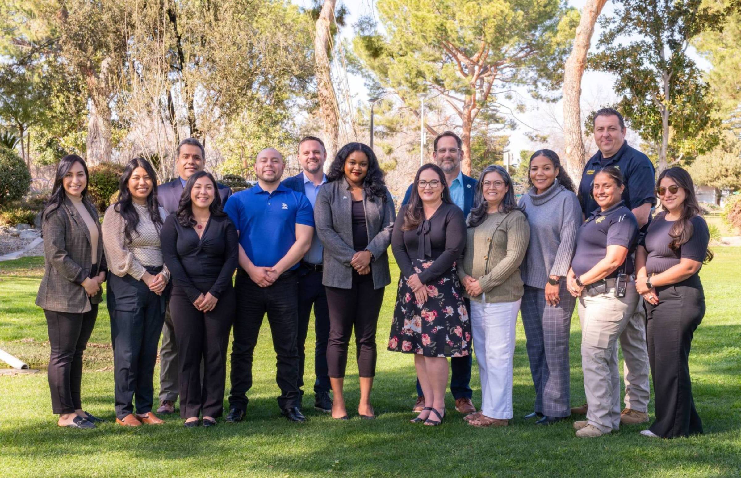 Care team standing for group photo