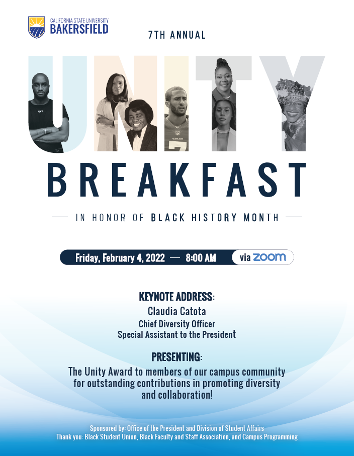 Unity Breakfast 2022 Flyer