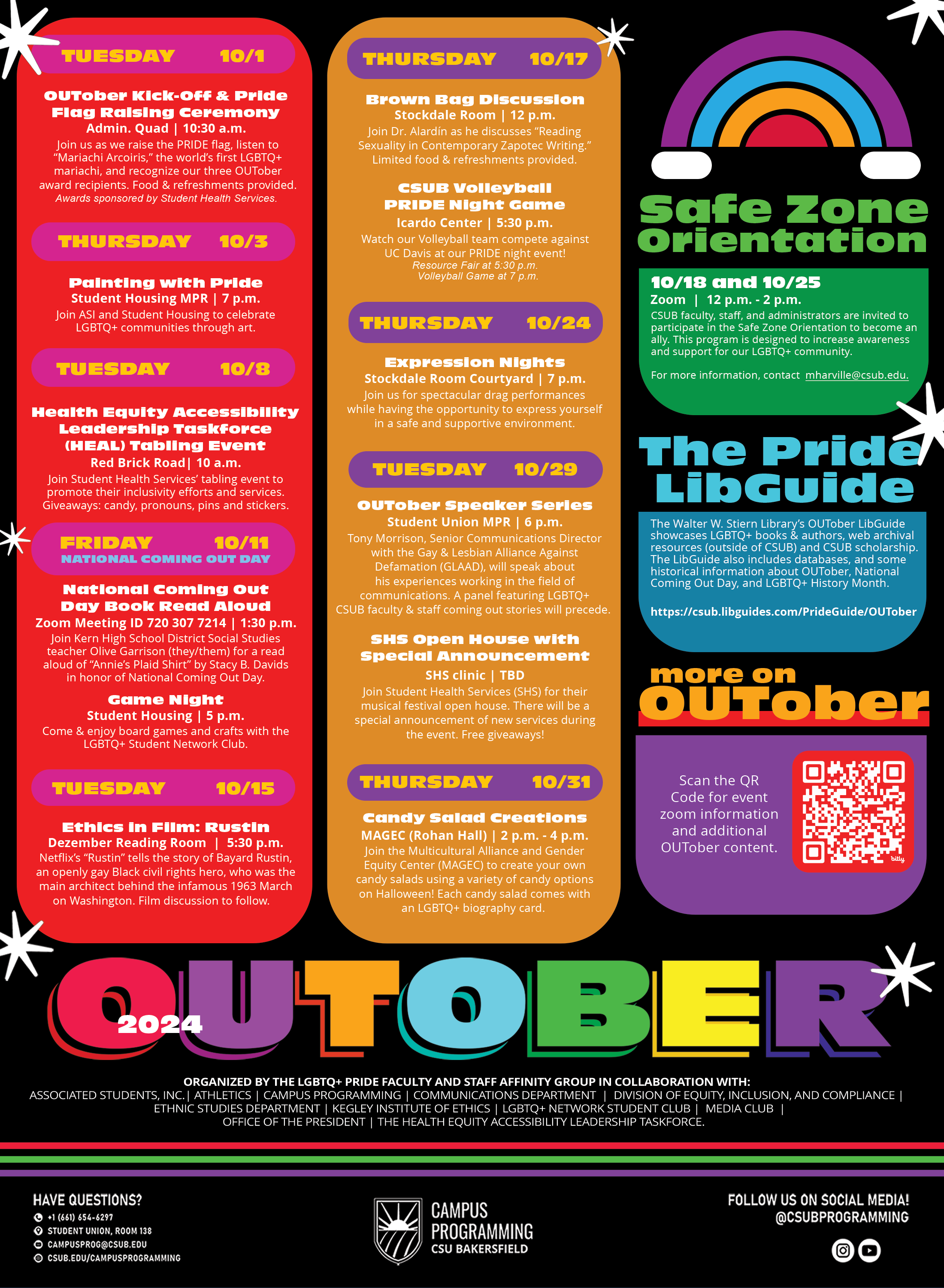 OUTober 2024 Event Flyer