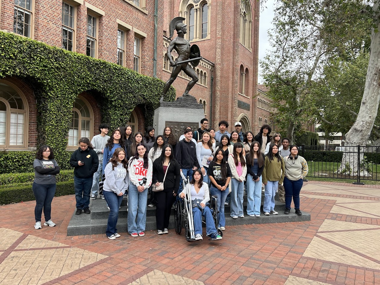 University of Southern California campus visit