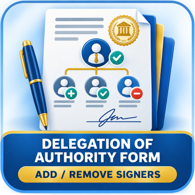 DOA to add or remove signers