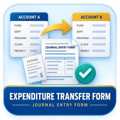 Expenditure Transfer Form