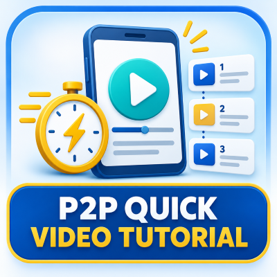 P2P Quick Video Tutorial 