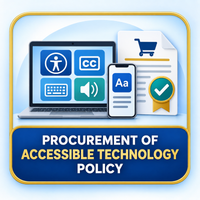 Procurement of Accessible Technology Policy