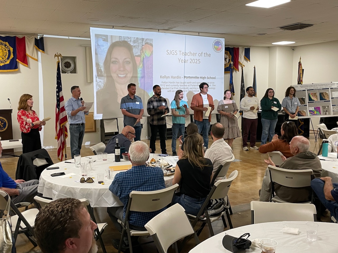2025 SJGS Scholarship Awardees (Braedon, Eder, Garrett, Tyler, Maggie, Henry, Madison, Elijah)