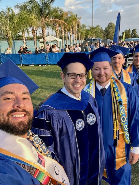 Eder's selfie with Dr. Herman