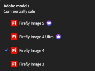 Adobe FireFly Models