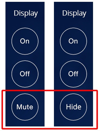 Video Mute Button