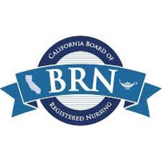 Board of Registered Nursing Approval BRN Logo