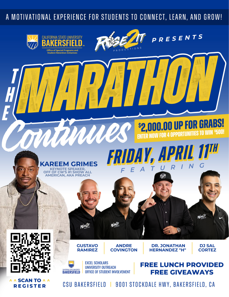 Marathon Continues Flyer