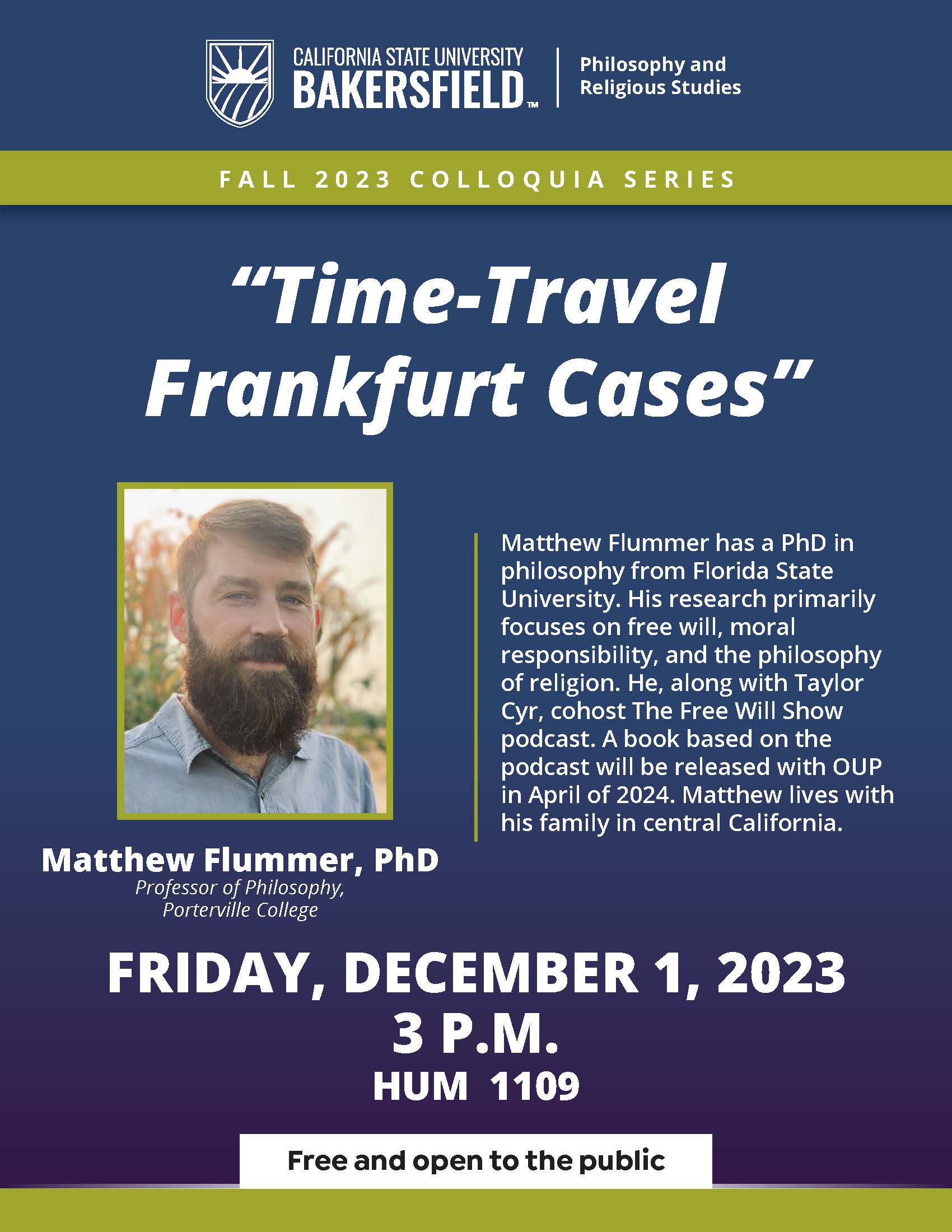 Time Travel Frankfurt Cases flyer