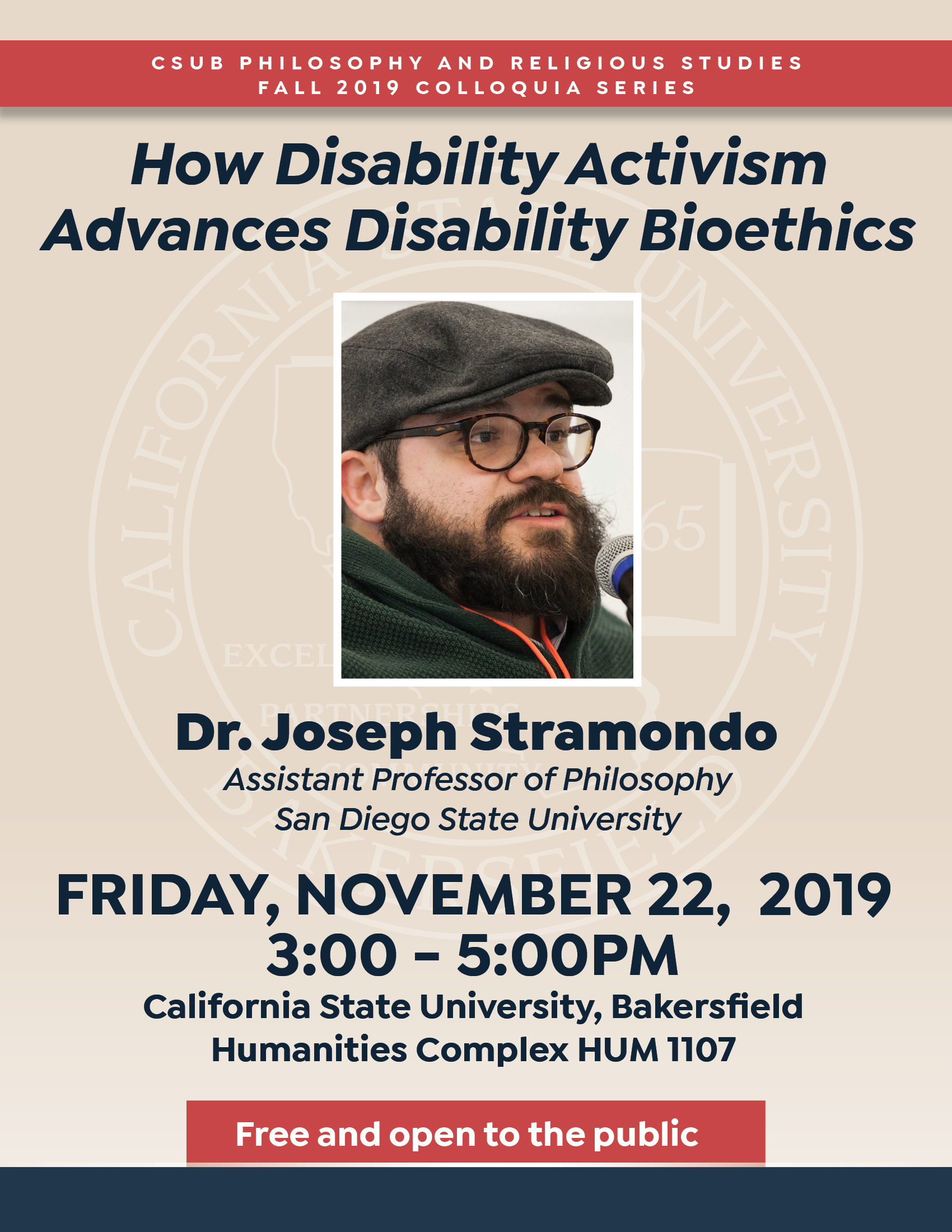 How Disability Activism Advances Disability Bioethics flyer