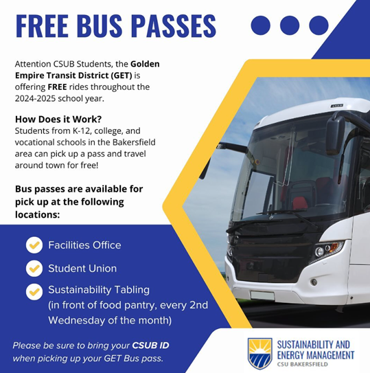 Free bus passes